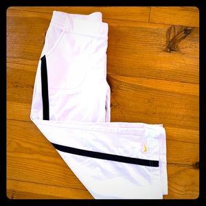 Nike track capris
